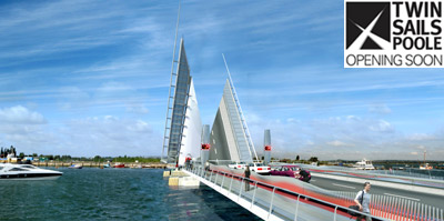 Twin sails bridge