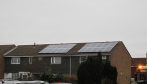 Bournemouth council properties with solar panels | Photo: Mark Wilson