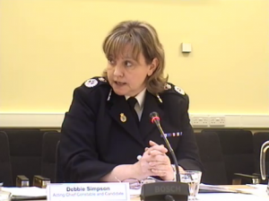 Debbie Simpson at the Dorset Police and Crime Panel
