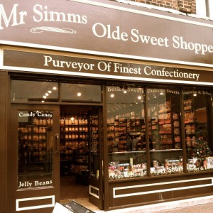 Mr Simms olde sweet shoppe in Poole