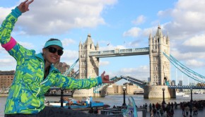 Laura's running the London Marathon on 13 April. Photo: Laura Edmonds