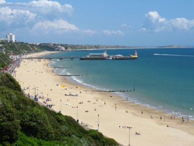 Bournemouth beach Charles D P Miller