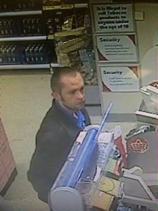 CCTV image of suspect. Photo: Dorset Police