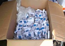 Counterfeit Cigarettes Photo: HM Revenue & Customs