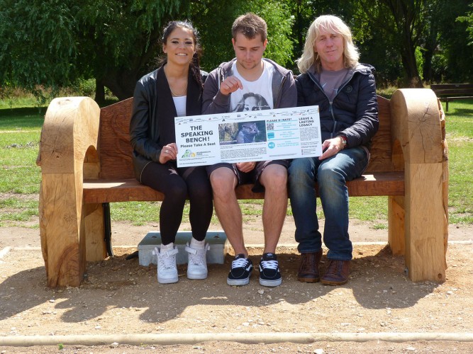 Bench-and-the-Holloways-with-Sign