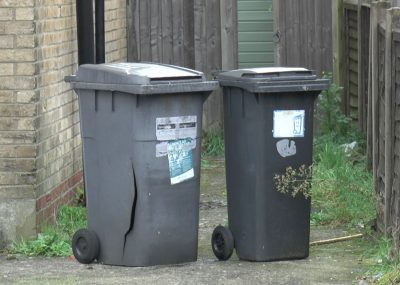 A photo of Bournemouth council's big and little bins