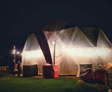 Roundabout Tent, photo by Livingston Matthew