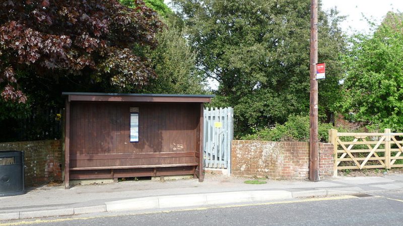 Burton Green bus stop