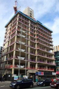 Construction Works on the Former Telecom House site, Holdenhurst Road, Bournemouth