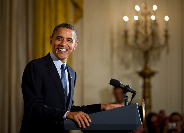 Barack Obama (Photo by Nasa hq flickr)