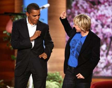 Obama and Ellen