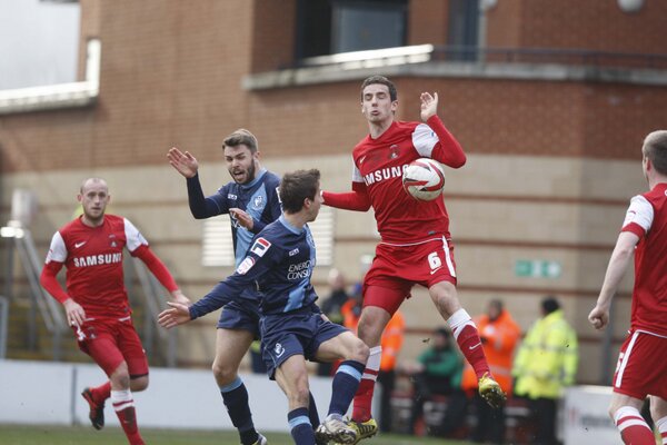 CHerries playing Leyton Orient