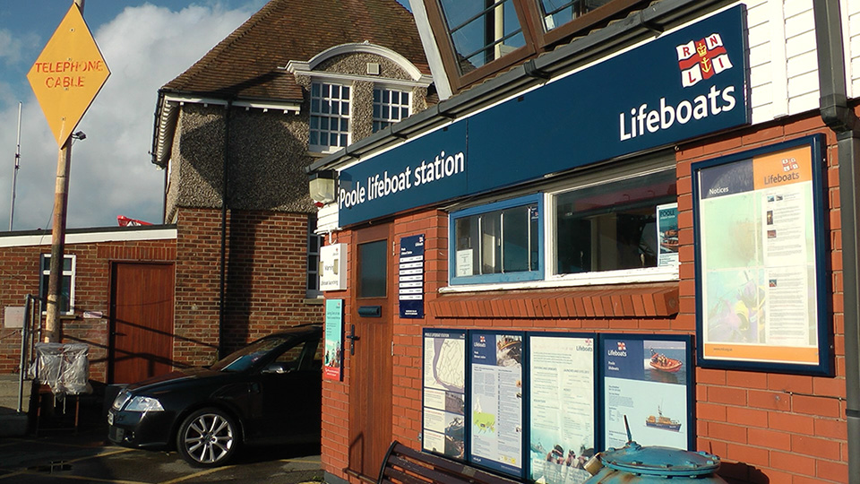RNLI Poole's lifeboat station