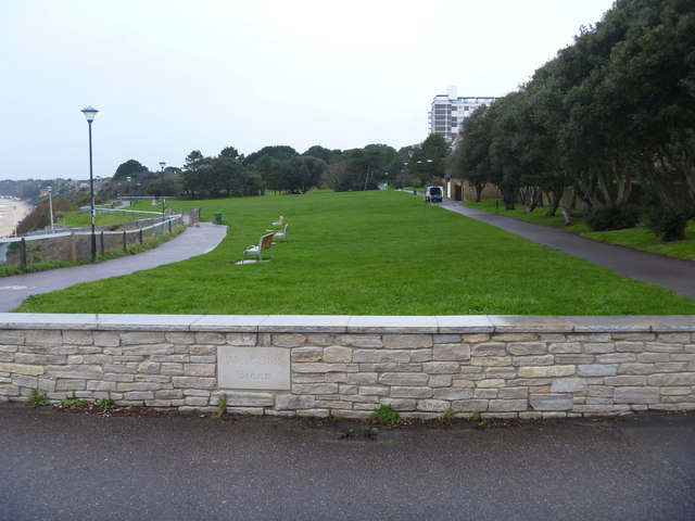 A photograph of trees in Bournemouth's Westcliff Garden