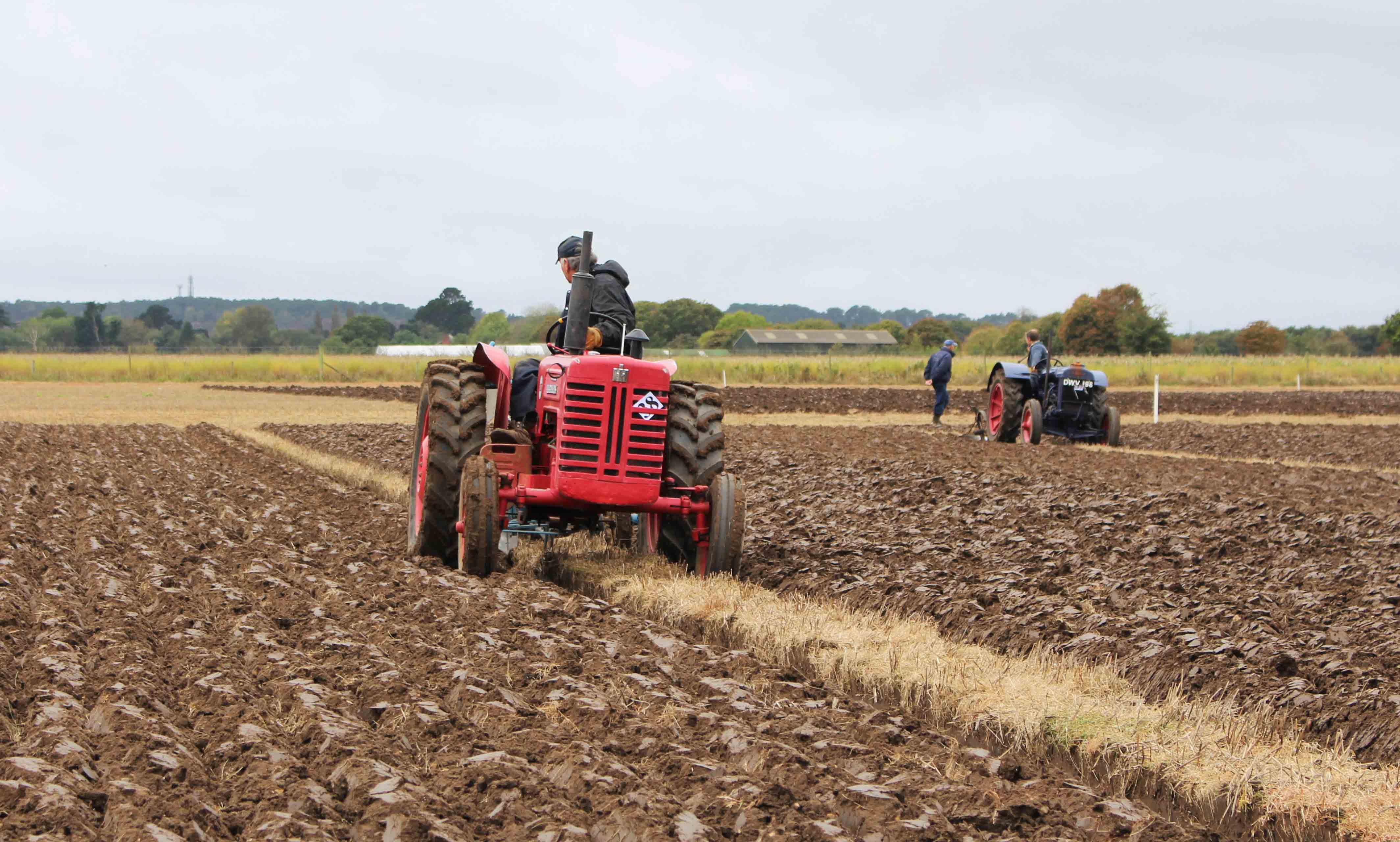 Tractors at Joint Ploughing Match