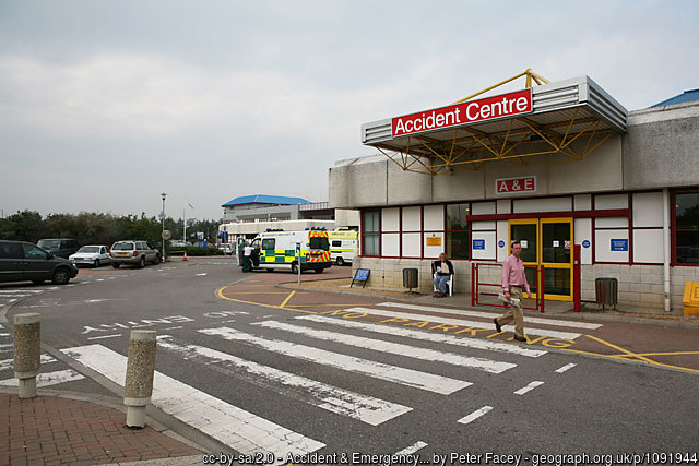 Royal Bournemouth Hospital A&E department