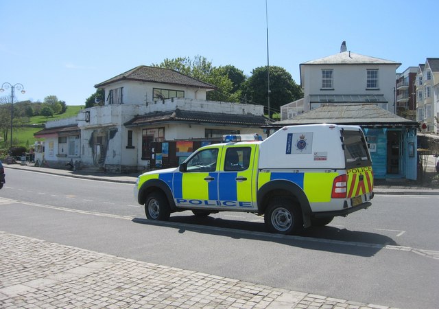 A Dorset Police Car