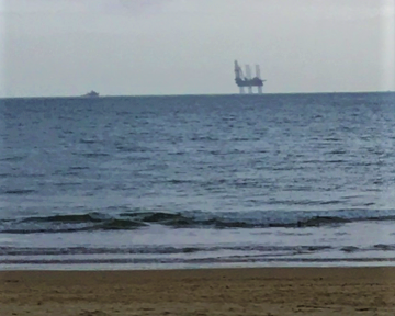 oil rig poole bay