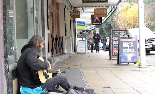 The majority of rough sleepers have disappeared from the street in the area of BCP