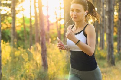 Picture of a woman running