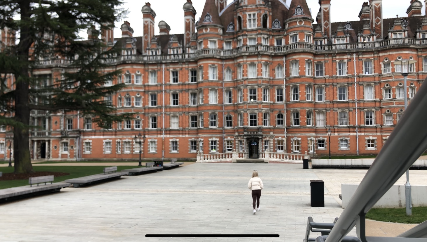 Founders Building at Royal Holloway University