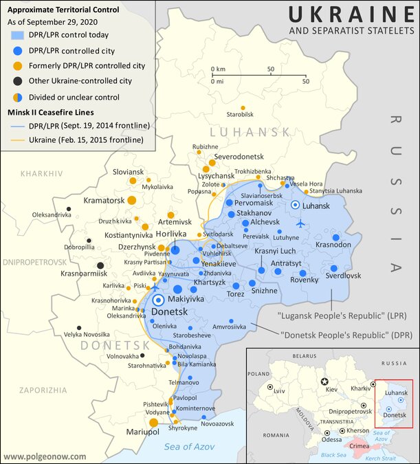 Ukrainian map