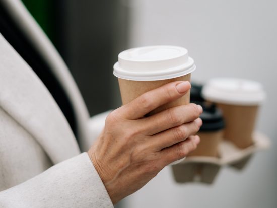 two coffees to go