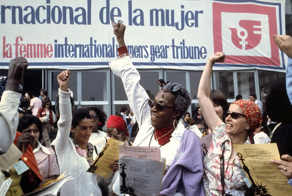 1975: The World Conference of the International Women's Year opens at the Juan de la Barrera Gymnasium in Mexico City - Photo: UN Photo/B Lane