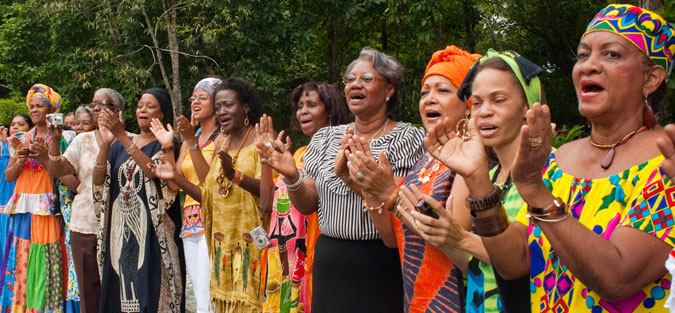 2015 theme: “Empowering Women, Empowering Humanity: Picture it!” - Photo: UN Women/Fernando Bocanegra