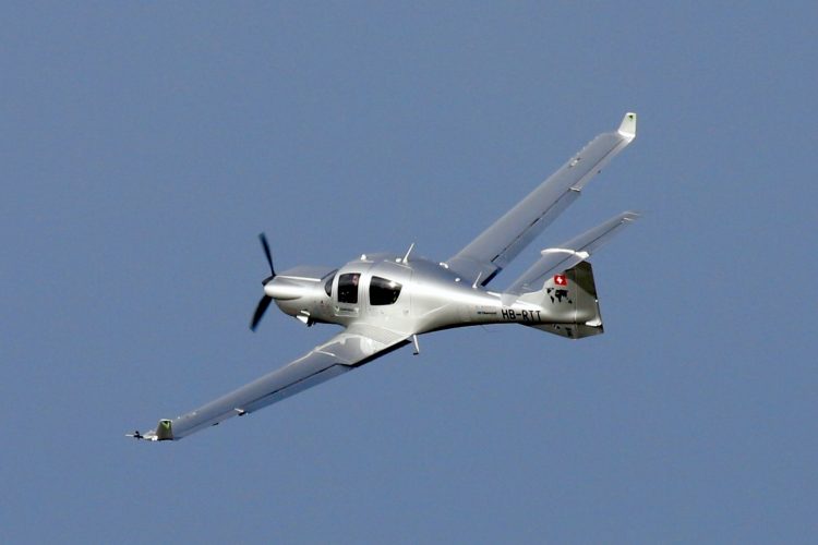 DA50 RG aircraft used to complete the Diamondo trip.