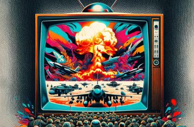 Selective news coverage of wars and violence